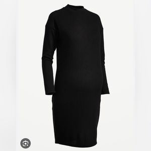 Old Navy maternity midi dress